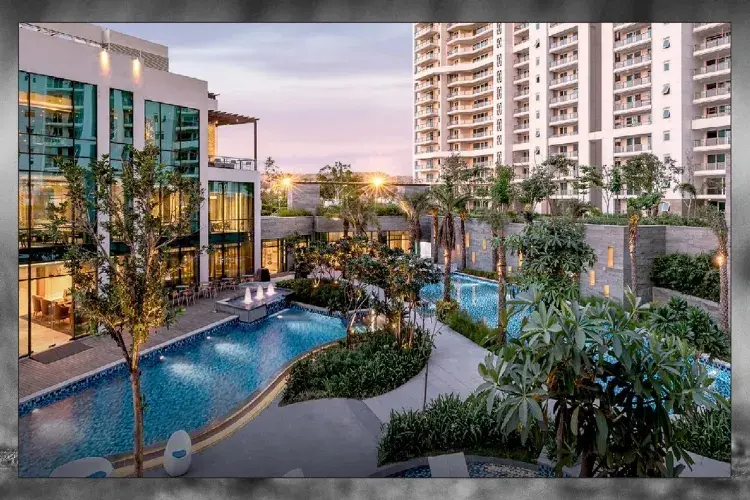 dlf-the-arbour-residential-pool-area-and-clubhouse